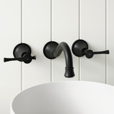 Tiago Tapware Constance 200mm Wall Bath/Basin Lever Tap Set