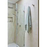 Tiago Tapware Rumi Round Single Brass Robe Hook