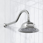 Tiago Tapware Clementine 210mm Shower Arm &amp; Head