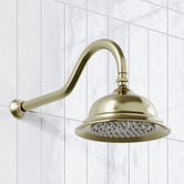 Tiago Tapware Clementine 210mm Shower Arm &amp; Head