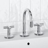 Tiago Tapware Aries 130mm Cross Handle Basin Tap Set