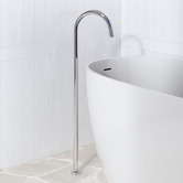 Tiago Tapware Avalon Brass Floor Mounted Bath Spout