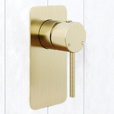 Tiago Tapware Xavier Stainless Steel Shower/Bath Wall Mixer