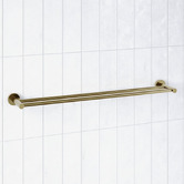 Tiago Tapware Rumi 600mm Brass Double Towel Rail