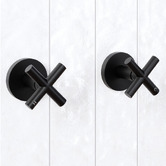 Tiago Tapware Aries 1/4 Turn Cross Handle Wall Top Assemblies
