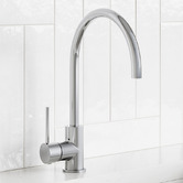 Tiago Tapware Avalon Mini Gooseneck Kitchen Mixer