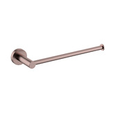 Tiago Tapware Rumi 250mm L-Shaped Brass Hand Towel Rail