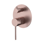 Tiago Tapware Avalon Mini Round Shower Mixer Diverter