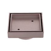 Tiago Tapware Lyle Brass 115mm Tile Insert Floor Waste 75mm Outlet