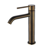 Tiago Tapware Avalon Mini Mid Rise Curved Basin Mixer
