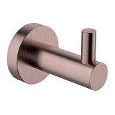 Tiago Tapware Rumi Round Single Brass Robe Hook