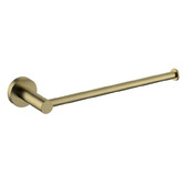 Tiago Tapware Rumi 250mm L-Shaped Brass Hand Towel Rail