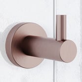 Tiago Tapware Rumi Round Single Brass Robe Hook