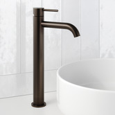Tiago Tapware Avalon Mini High Rise Curved Basin Mixer