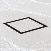 Tiago Tapware Lyle 115mm Brass Tile Insert Floor Waste 95mm Outlet