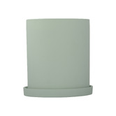 Indigo Studio Ramona Terracotta Planter with Saucer