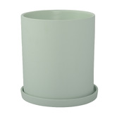 Indigo Studio Ramona Terracotta Planter with Saucer