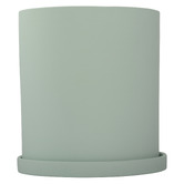 Indigo Studio Ramona Terracotta Planter with Saucer