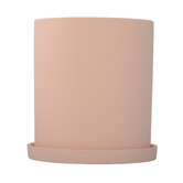 Indigo Studio Ramona Terracotta Planter with Saucer