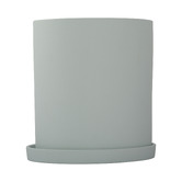 Indigo Studio Ramona Terracotta Planter with Saucer