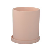 Indigo Studio Ramona Terracotta Planter with Saucer
