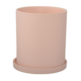 Indigo Studio Ramona Terracotta Planter with Saucer