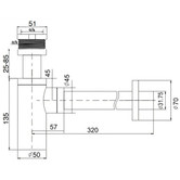 Verotti Round Basin Bottle Trap