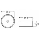 Verotti City Life 355mm Round Basin