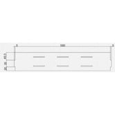 Verotti City Life Inox Wall Mounted Shower Shelf