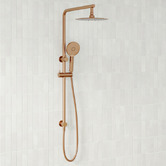 Verotti City Life Inox Twin Shower with Multi Function Hand Shower
