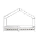 Living Fusion Kids' Yumi Pine Wood House Bed Single