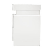 Living Fusion Murray 2 Drawer Bedside Table with LED Light