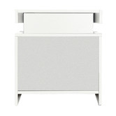 Living Fusion Murray 2 Drawer Bedside Table with LED Light