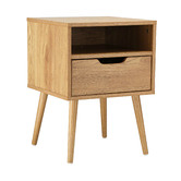 Living Fusion Aldan 1 Drawer Bedside Table
