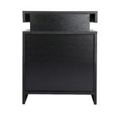 Living Fusion Murray 2 Drawer Bedside Table with LED Light