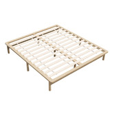 Living Fusion Ellisha Bed Base &amp; Cartman 7 Zone Spring Mattress Set