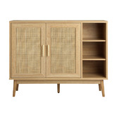 Living Fusion Holly Rattan Shoe Cabinet
