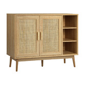 Living Fusion Holly Rattan Shoe Cabinet
