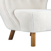 Living Fusion Carlyle Rubberwood Armchair