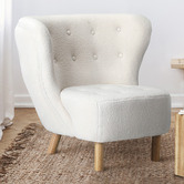 Living Fusion Carlyle Rubberwood Armchair