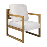 Living Fusion Wystan Rubberwood Armchair