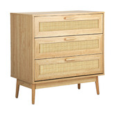 Living Fusion Holly 3 Drawer Rattan Chest