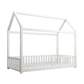 LivingFusion Luther Single Kids' House Bed Frame | Temple & Webster