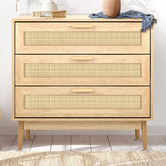 Living Fusion Holly 3 Drawer Rattan Chest