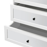 Living Fusion White Aurora 6 Drawer Chest