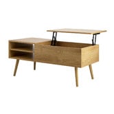 Living Fusion Malvar Rectangular Lift-Top Coffee Table