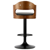 Living Fusion Maryse Faux Leather Adjustable Barstools