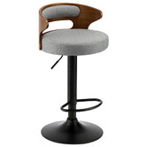 Living Fusion Maggie Upholstered Adjustable Barstools
