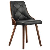 Living Fusion Lindsay Faux Leather Dining Chairs