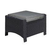 Living Fusion 2 Piece Malvar Sun Lounge Chair &amp; Ottoman Set